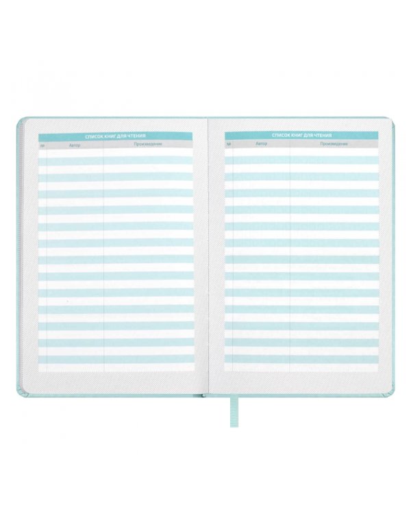 Планинг школьный Плонже мятный, А5, 80 листов