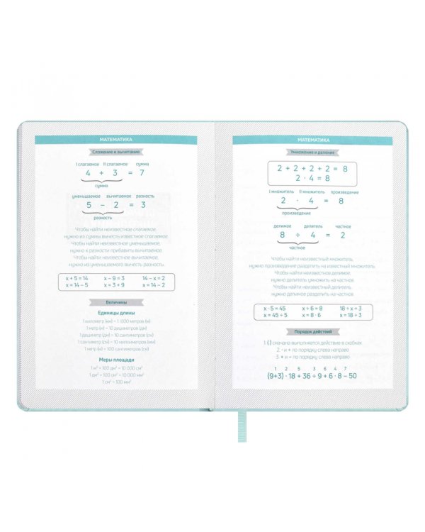 Планинг школьный Плонже мятный, А5, 80 листов