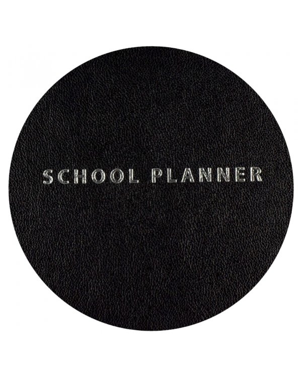 Планинг школьный Плонже чёрный, А5, 80 листов