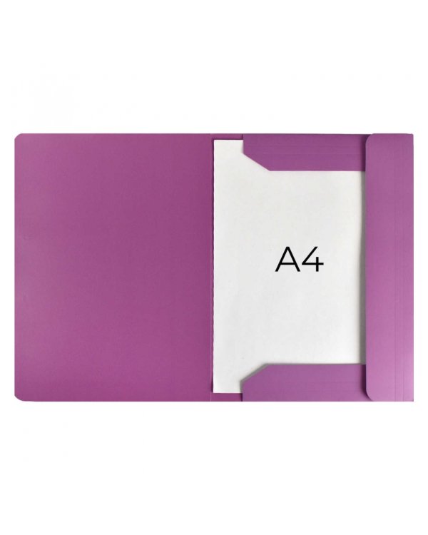 Папка для документов картонная Лаванда, А4+