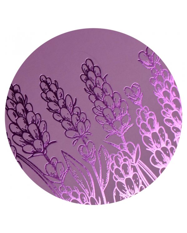 Папка для документов картонная Лаванда, А4+