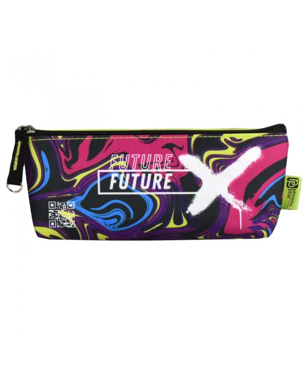 Пенал школьный Кислотный стиль