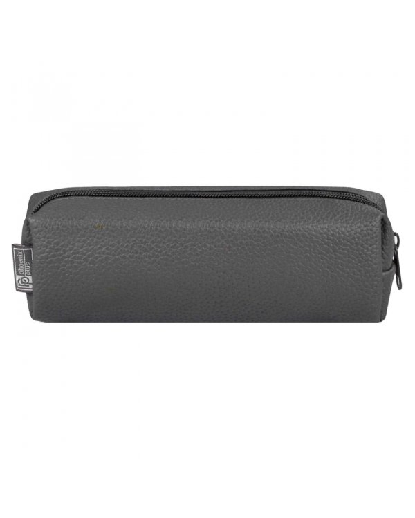 Пенал школьный, серый