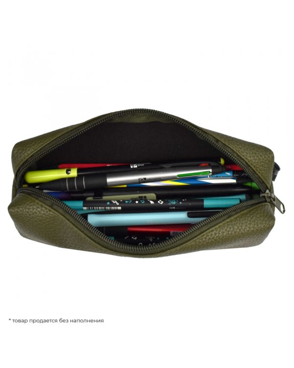 Пенал школьный, хаки