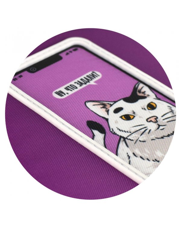 Пенал школьный Кот