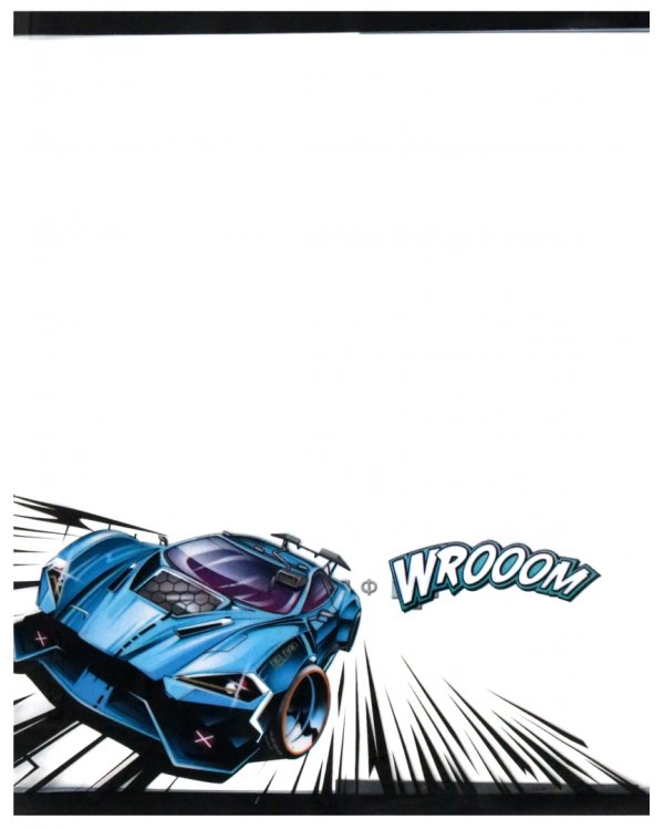 Обложки для тетрадей Гонки, 3 штуки