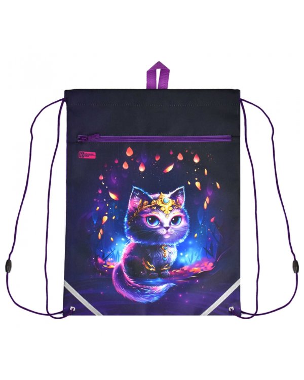 Мешок для сменной обуви Кот