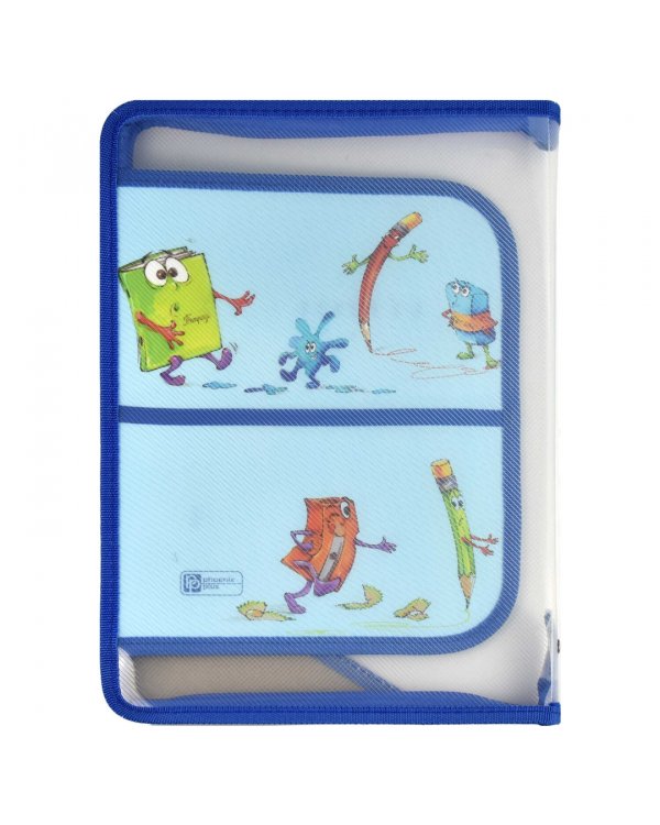 Папка для уроков труда пластиковая Глобус, А4