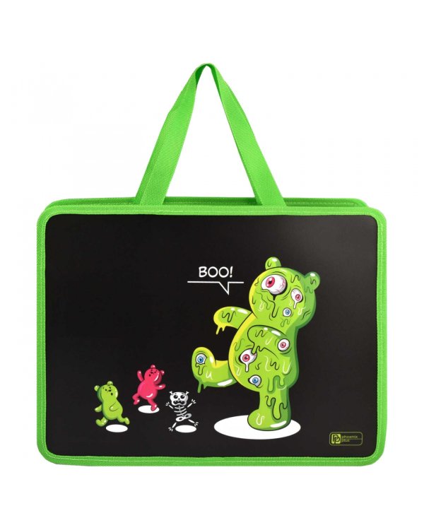 Папка для школьных тетрадей пластиковая Желейные мишки, А4