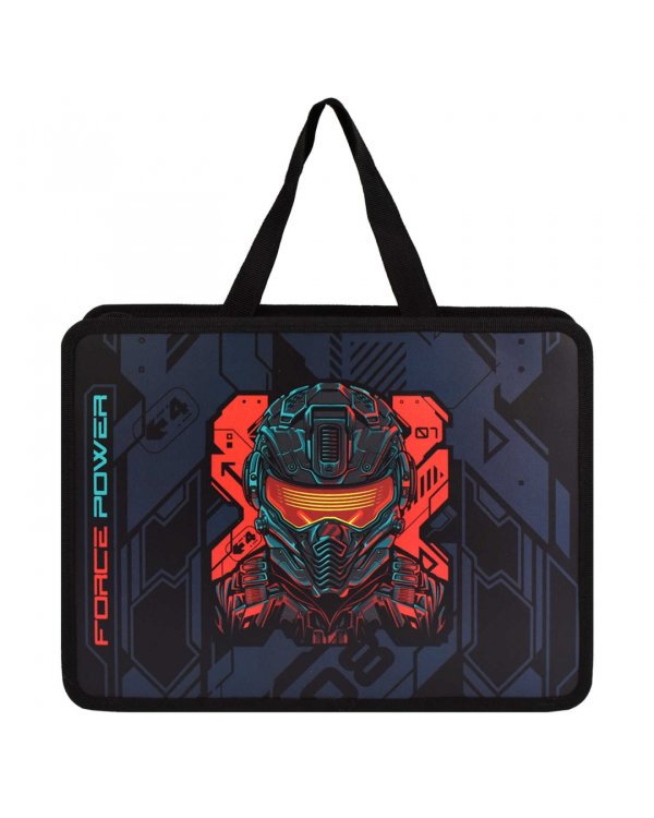 Папка для школьных тетрадей пластиковая Кибер, А4