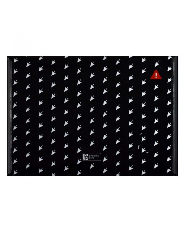 Папка для школьных тетрадей пластиковая Фразы с характером, А4