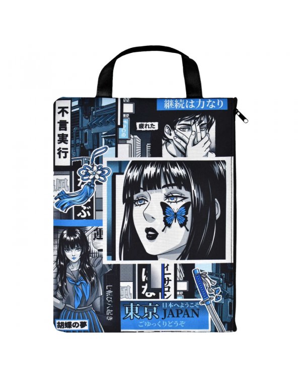 Папка для школьных тетрадей Герои аниме