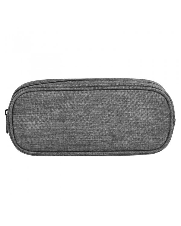 Пенал школьный, серый