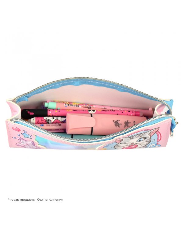 Пенал школьный Кот
