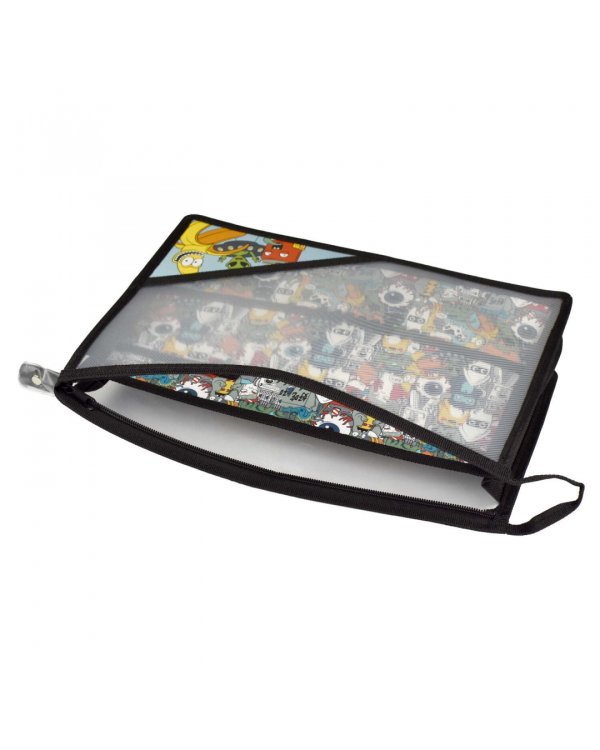 Папка для уроков труда пластиковая Монстрики, А4