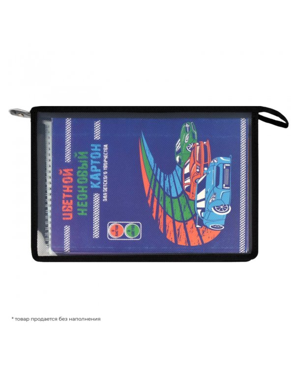 Папка для уроков труда пластиковая Монстрики, А4