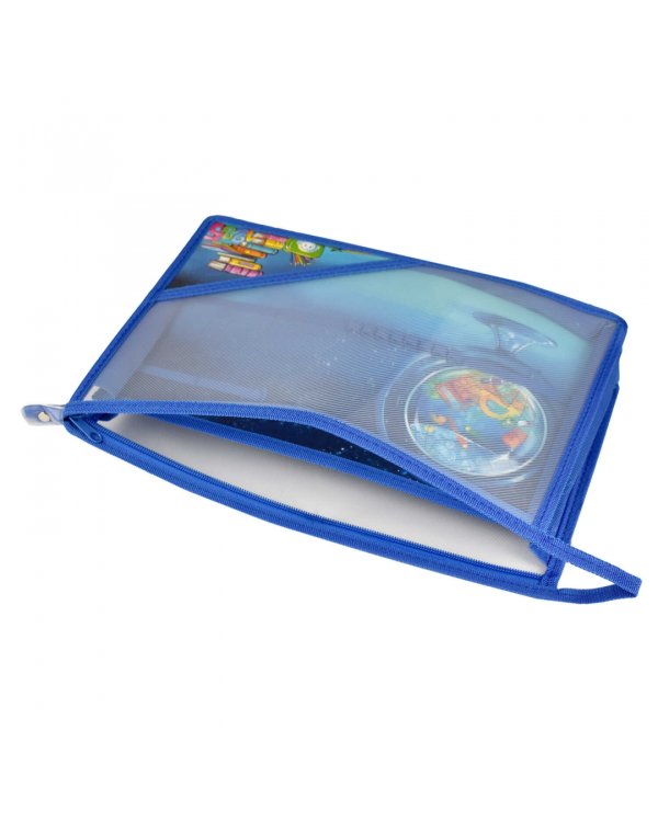 Папка для уроков труда пластиковая Глобус, А4