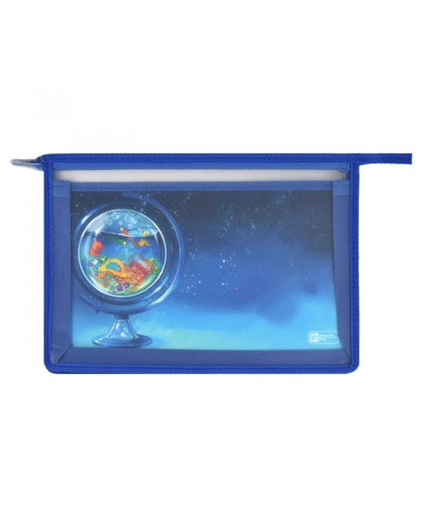 Папка для уроков труда пластиковая Глобус, А4