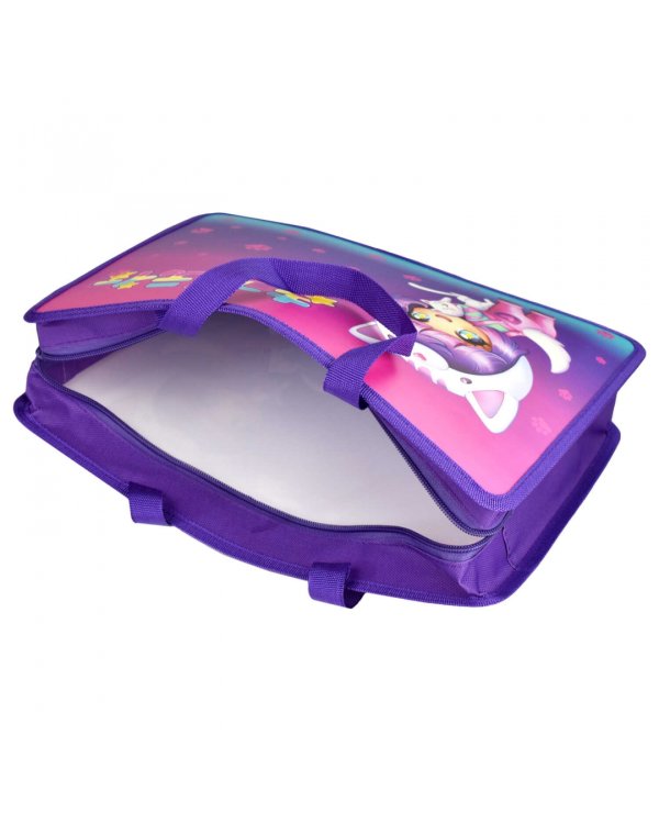 Папка для школьных тетрадей пластиковая Чиби, А4