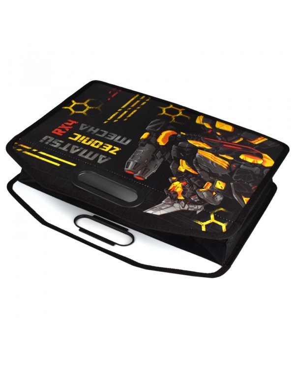 Папка для школьных тетрадей пластиковая Роботы, А4