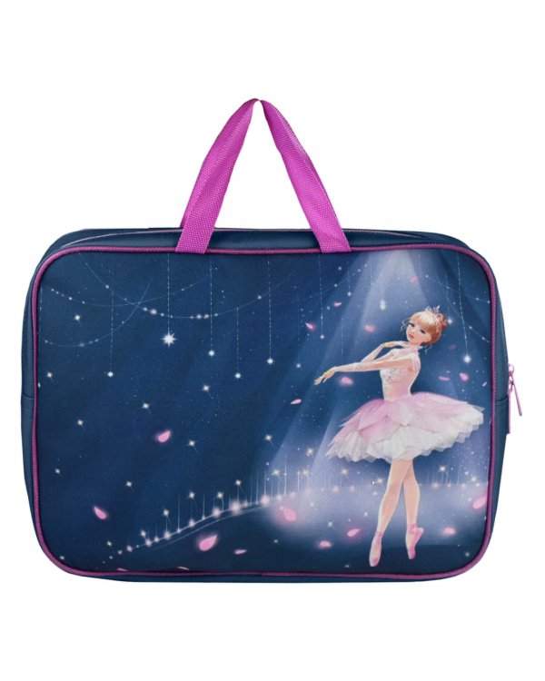 Папка для школьных тетрадей Балерина, А4, 1 отделение