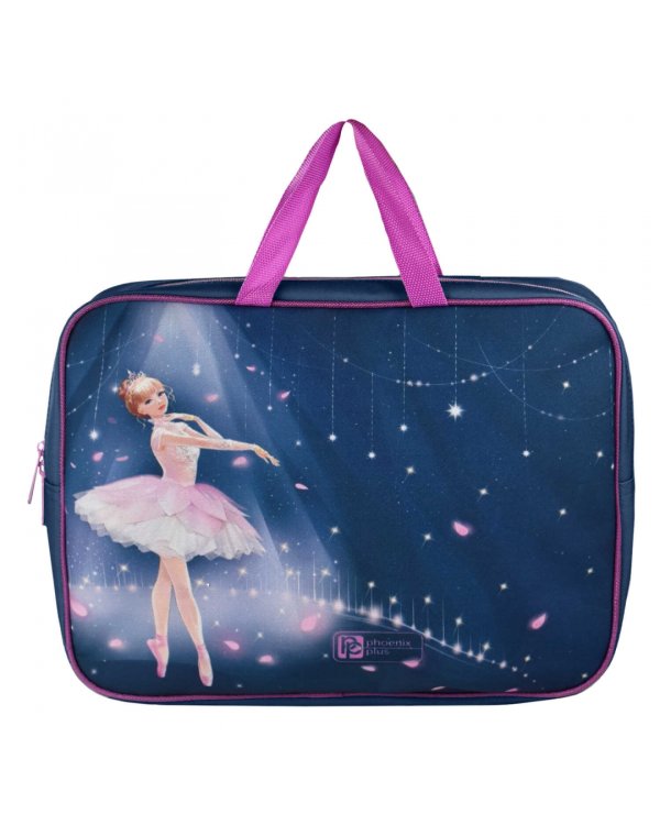 Папка для школьных тетрадей Балерина, А4, 1 отделение