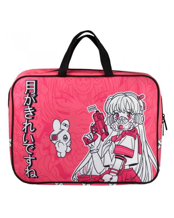 Папка для школьных тетрадей Девушка, А4, 1 отделение