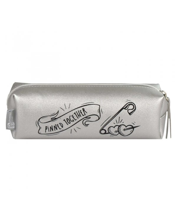 Пенал школьный Сердечки