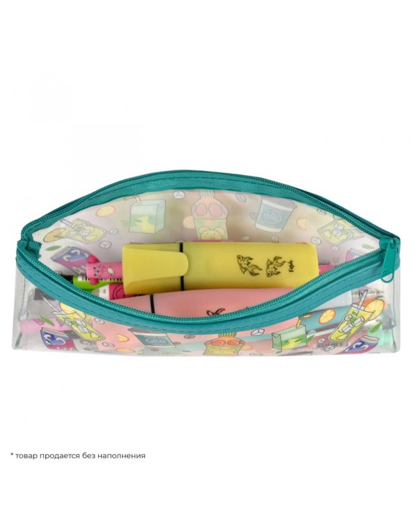 Пенал школьный Напитки