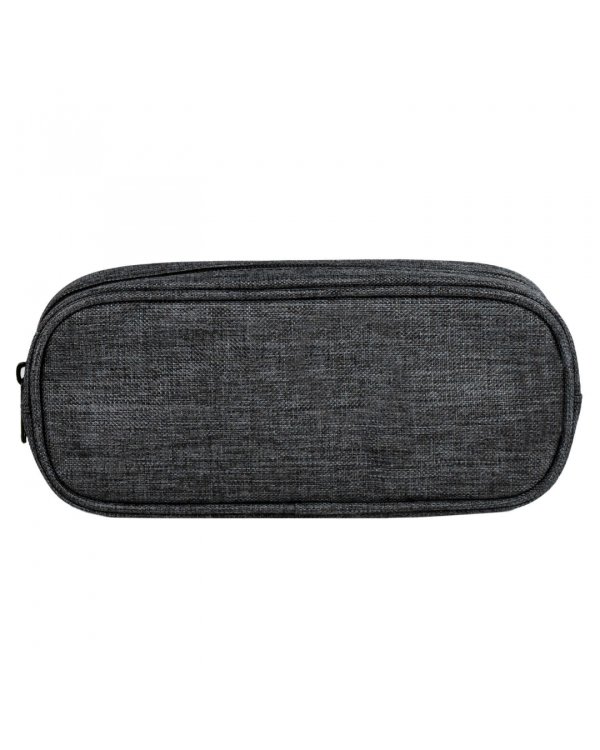 Пенал школьный, темно-серый