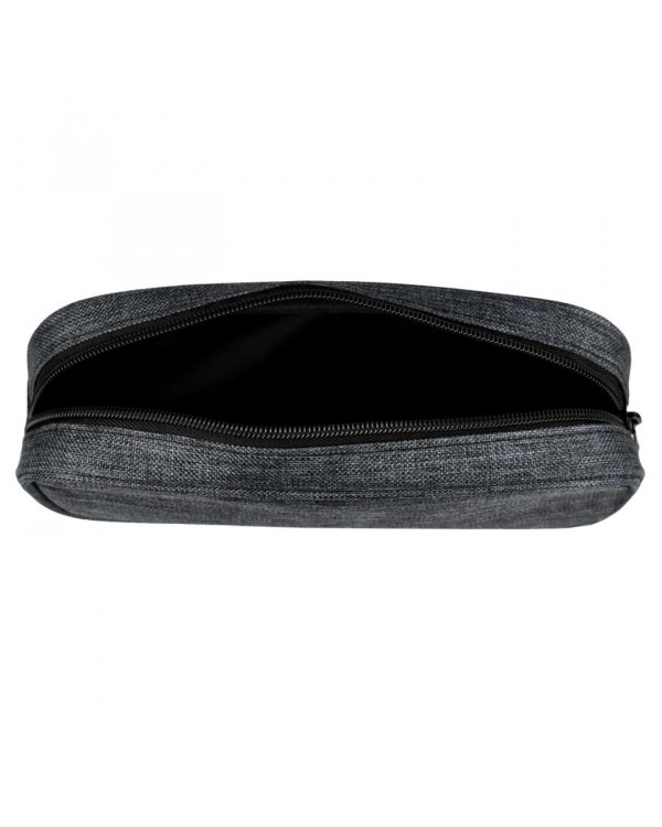 Пенал школьный, темно-серый