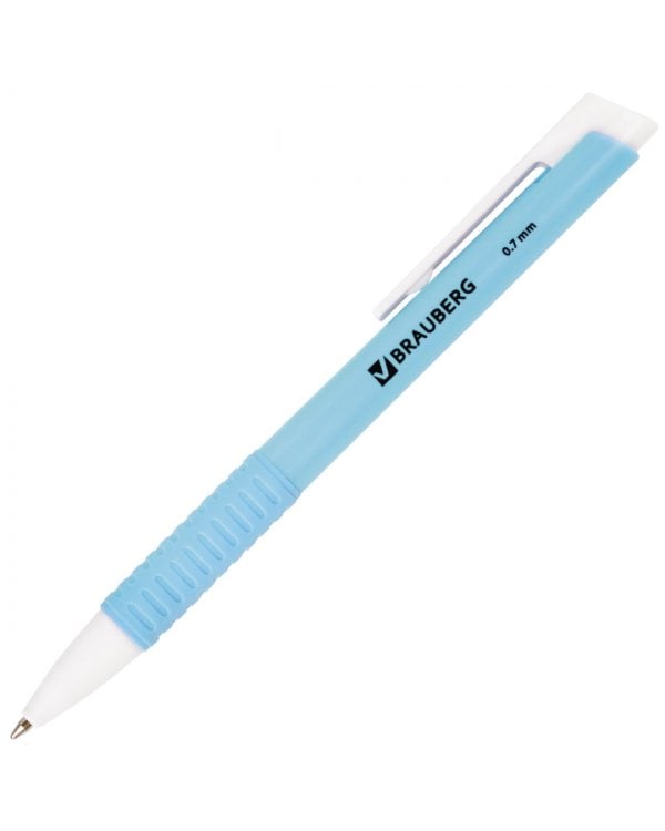 Ручка шариковая Sonata, автоматическая, синяя, цвет корпуса в ассортименте