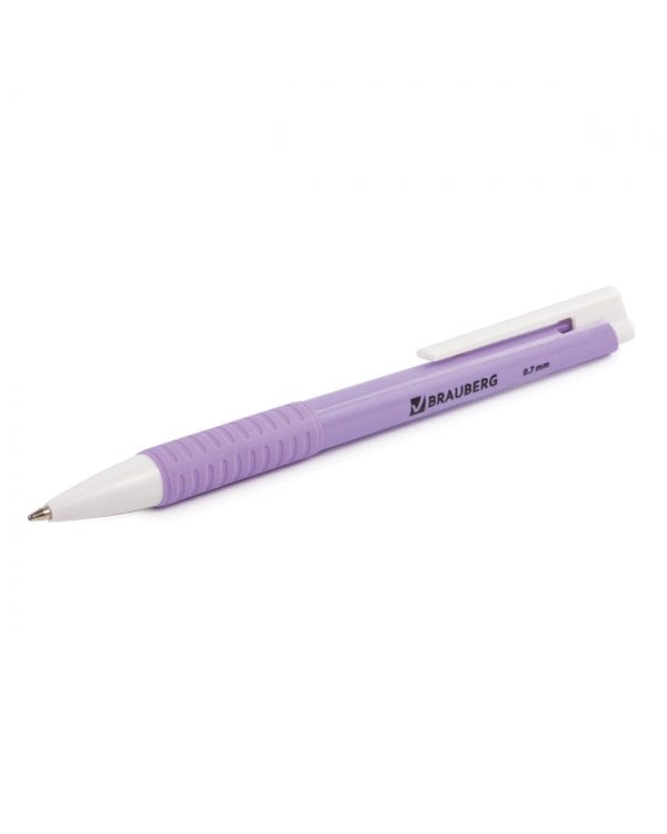 Ручка шариковая Sonata, автоматическая, синяя, цвет корпуса в ассортименте