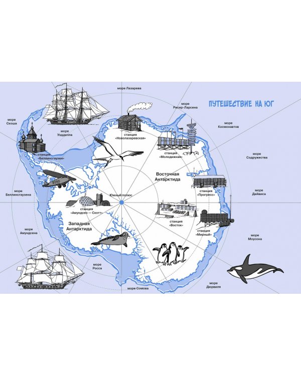 Как открывали полюсы Земли