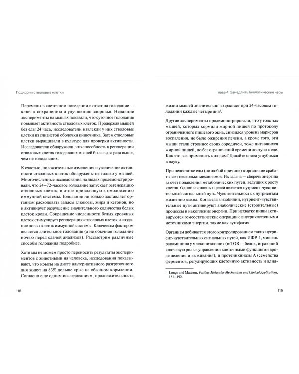 Подкорми стволовые клетки. Еда для здоровья и замедления эффекта старения