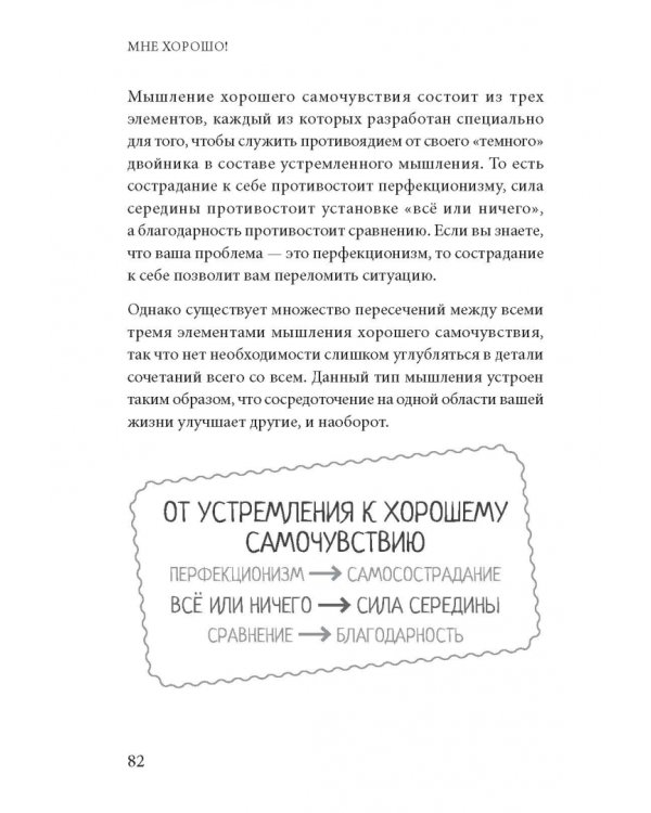 Мне хорошо! Как маленькие изменения в мышлении ведут к большому счастью