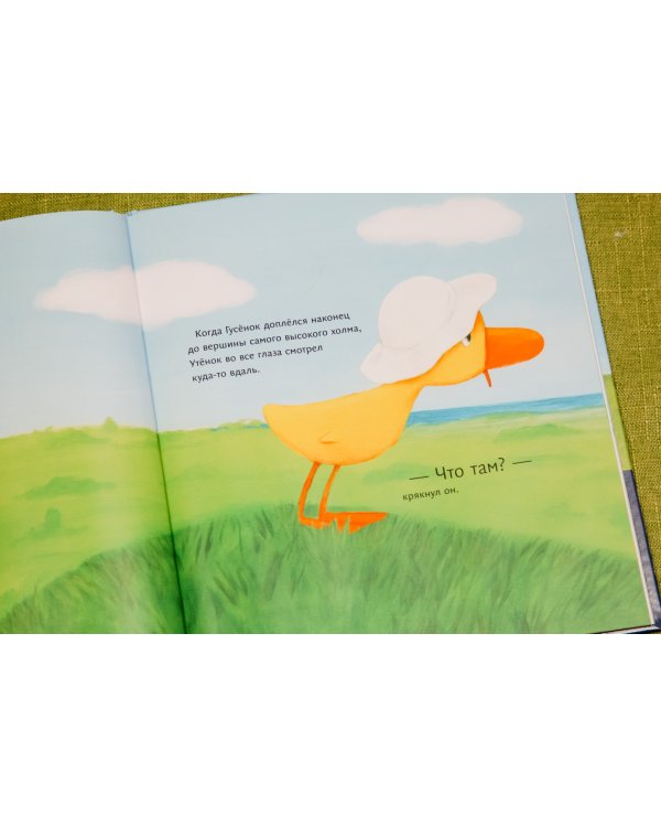 Утёнок и Гусёнок идут на пляж