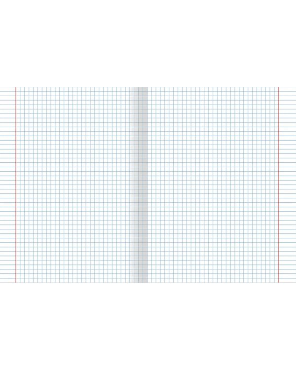 Тетрадь Дикая природа, 48 листов, клетка, в ассортименте