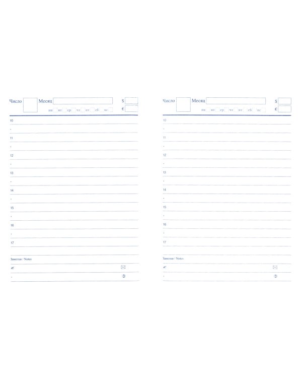 Ежедневник недатированный. Городская зарисовка, 80 листов, А6