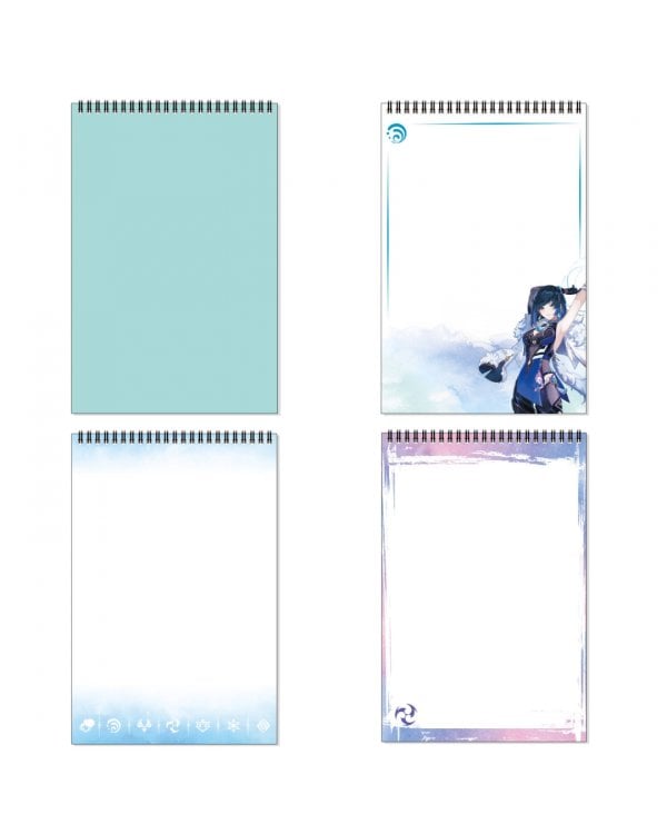 Творческий блокнот Геншин. Лени и Фремине, А4