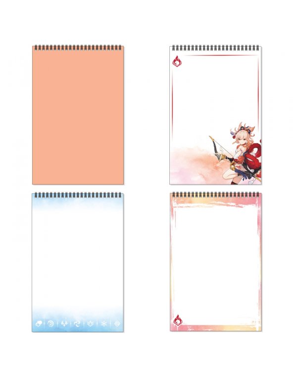 Творческий блокнот Геншин. Изящная Фурин, А4