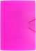 Папка с клапанами и резинкой "Neon Pink" (85529)