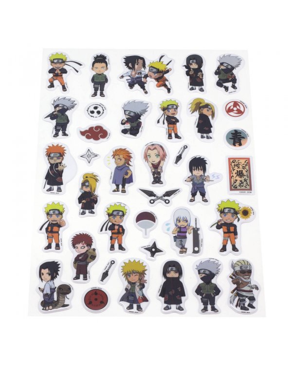 Naruto. Наклейки Паффи