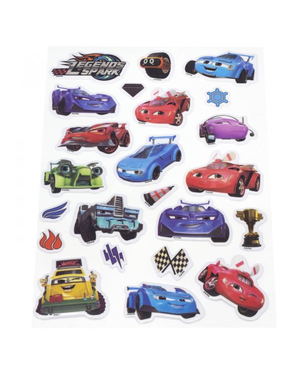 Легенды Спарка. Наклейки Паффи