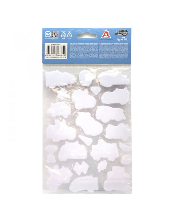 Легенды Спарка. Наклейки Паффи