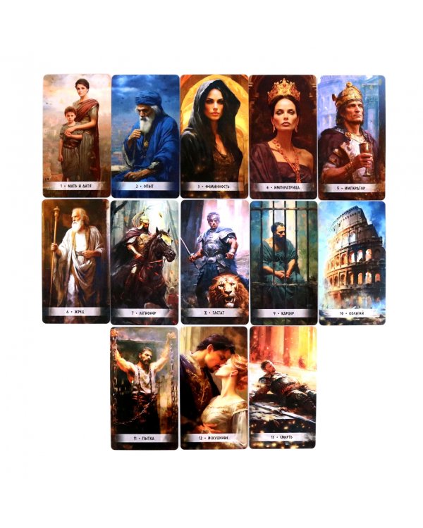 Оракул Древнего Рима, 40 карт + инструкция