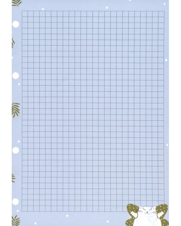 Сменный блок Mur-Mur, А5, 50 листов, клетка