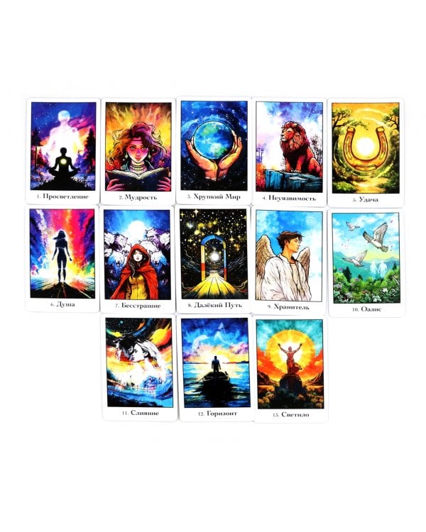 Оракул Жизненных сценариев, 60 карт + инструкция