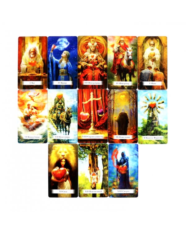 Ритуальное Таро Любви, 78 карт + инструкция