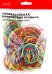 Резинка банковская цветная, 50 мм х 80 мм, 200 гр